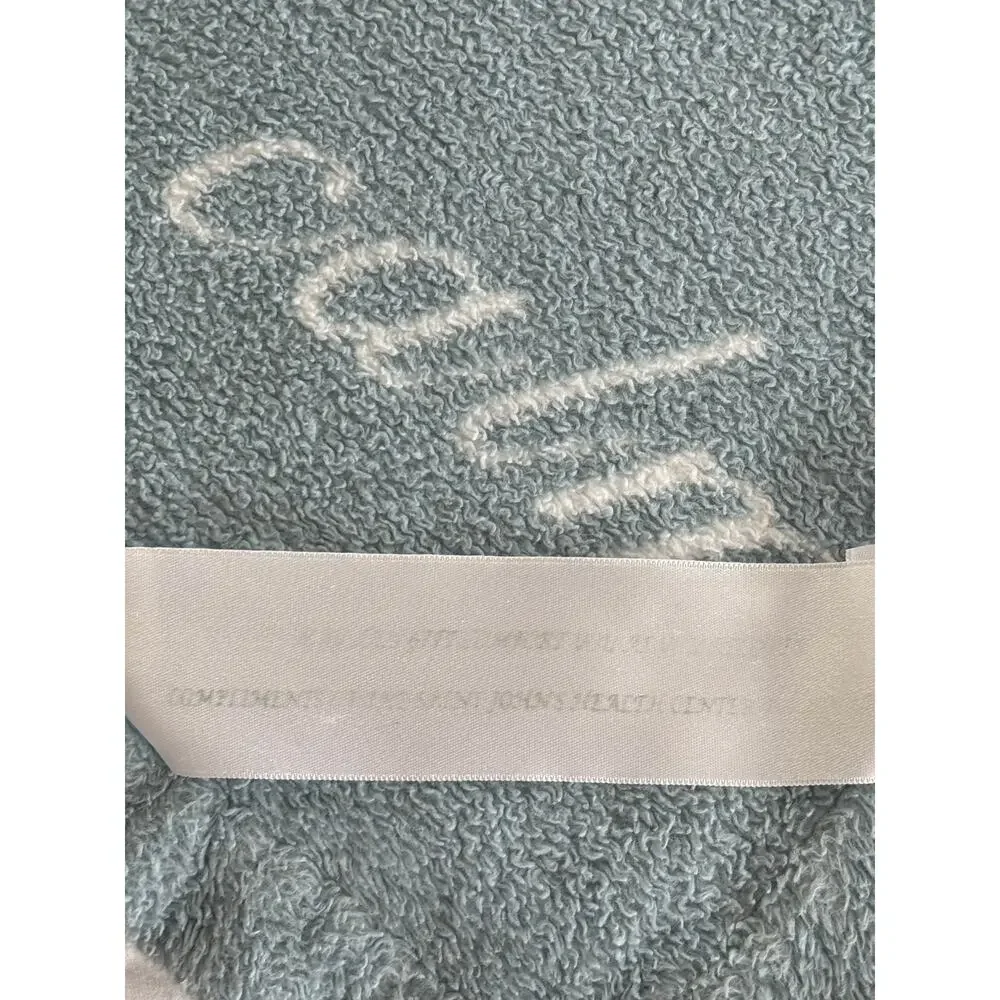 Peacock Alley Intentions Serene Throw Portugal Auberge du Soleil Egyptian Cotton